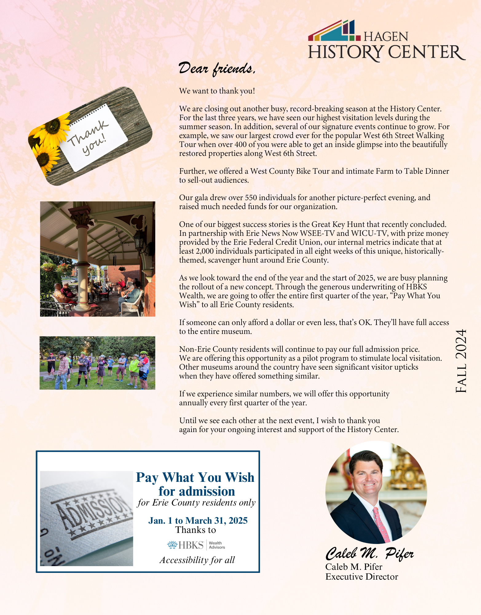 2024 Fall newsletter cover